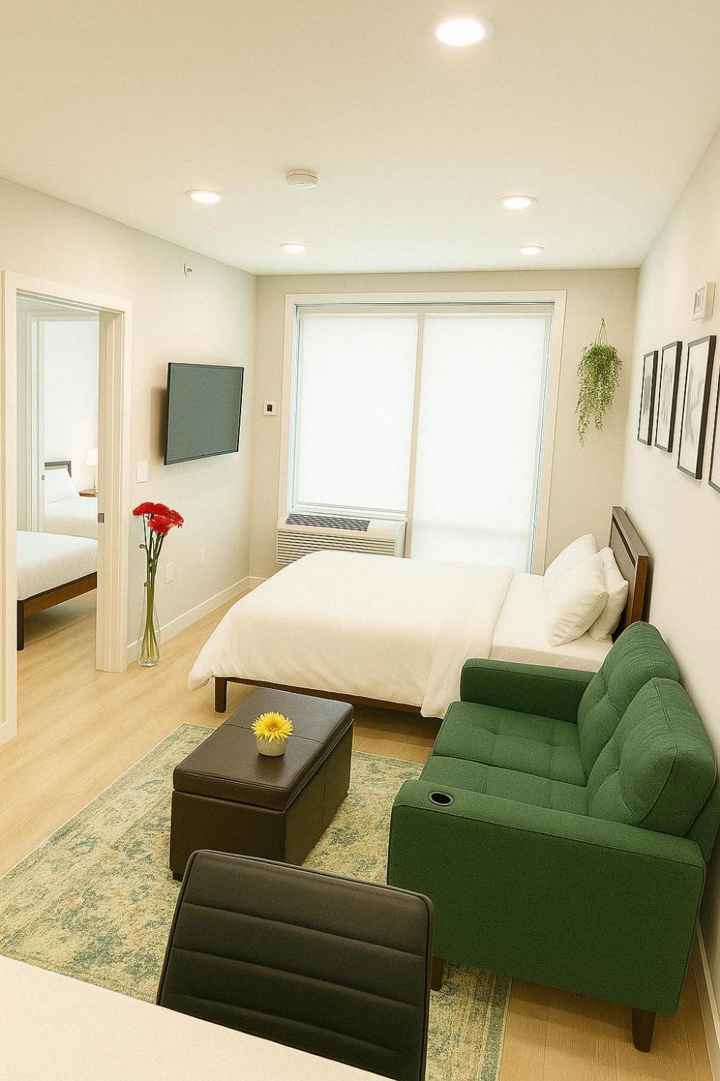 Luxury Stay For Nyc Visit Jersey City 7 Min Walk Nyc Train Station Exterior photo